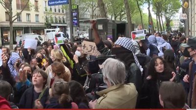 جامعات فرنسا تنتفض في وجه العدوان الإسرائيلي (فيديو)