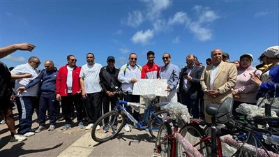 رئيس جامعة الإسكندرية يشهد انطلاق مارثون 