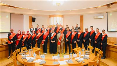 طلاب من أجل مصر بجامعة سوهاج يشاركون في منتدى الثقافة القانونية