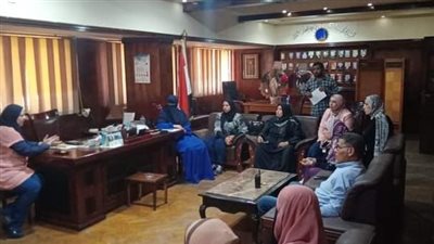 مركز المحلة يعقداجتماع لمتابعة تنفيذ آليات ملف التصالح