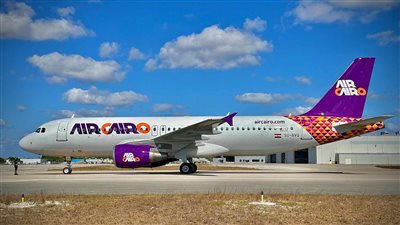 أيركايرو تعلن انضمام طائرة جديدة لأسطولها الجوي من طراز الإيرباص 320