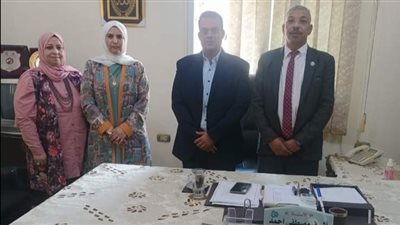 رئيس أتحاد نقابات عمال الإسماعيلية يستقبل وفداً من مديرية العمل