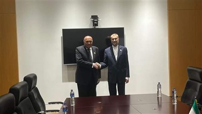 تفاصيل لقاء وزير الخارجية بنظيره الإيراني على هامش مؤتمر القمة الإسلامية