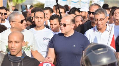 محمد فريد يفتتح النسخة الخامسة لماراثون اتحاد التأمين  