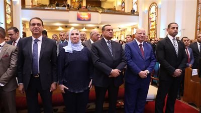 محافظ القاهرة يشهد احتفال الطائفة الإنجيلية بعيد القيامة