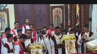 كنيسة مار يوحنا بالمريوطية تبدأ قداس عيد القيامة المجيد