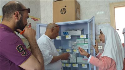 وكيل صحة الفيوم يتفقد عدداً من الوحدات الصحية بسنورس  