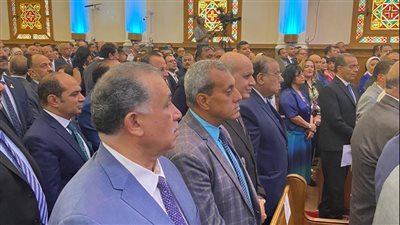 نقيب المحامين يشارك الطائفة الإنجيلية بمصر الاحتفال بعيد القيامة المجيد