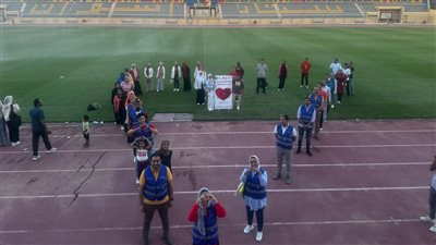 أسوان تنظم يوم رياضي للتوعية بفصور عضلة القلب