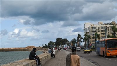 سقوط أمطار بالإسكندرية.. وتحذير من منخفض مفاجئى 