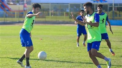 منتخب السويس يواصل استعداداته لمواجهة كهرباء الإسماعيلية فى المباراة الفاصلة