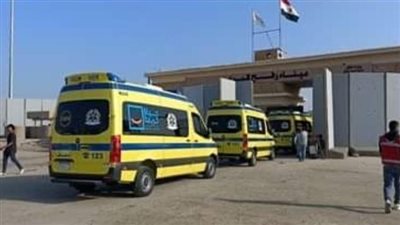 مستشفيات شمال سيناء تستقبل  44 جريحا ومصابا فلسطينيا