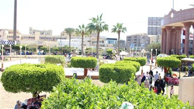 فى شم النسيم .. اقبال ملحوظ على صنعاء بكفر الشيخ 