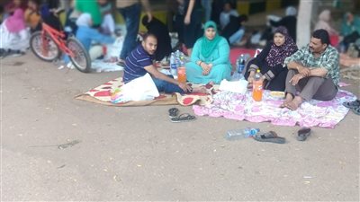 إقبال أهالي الشرقية على حديقة الحيوان بالزقازيق في شم النسيم 