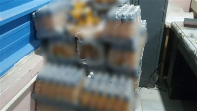 ضبط 3000 عبوة عصير ومياه غازية غير صالحة للاستهلاك الآدمي بطهطا