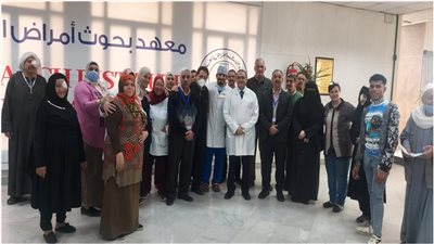 كشف حصاد إنجازات معهد أمراض العيون خلال عام