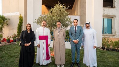 نورة الكعبي تشارك في حفل دار واحة الرحمة بمصر