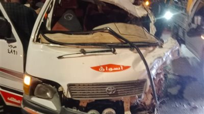 ننشر لأسماء مصابي حادث إدفو في أسوان 