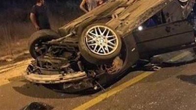 إصابة 4 أشخاص في حادث انقلاب سيارة بجنوب سيناء 