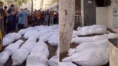العثور على مقبرة جماعية ثالثة داخل مجمع الشفاء الطبي في غزة