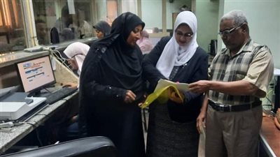 إنتظام العمل بالمركز التكنولوجي في ثاني أيام العمل بقانون التصالح الجديد بقوص