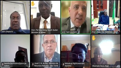وزير الري يترأس الاجتماع الاستثنائي للجنة التنفيذية لمجلس وزراء المياه الأفارقة 
