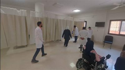  بدء العمل بعيادة العلاج الطبيعى بمستشفي حميات التل بالإسماعيلية 