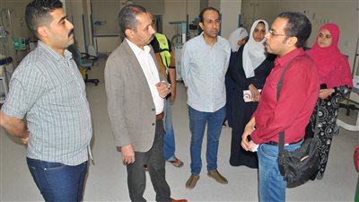 وكيل صحة سوهاج يتفقد مستشفى طهطا لمتابعة سير العمل