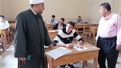 ختام امتحانات النقل الثانوي والقراءات بمعاهد الشرقية الأزهرية  