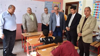 تعليم سوهاج تتابع أعمال امتحانات الفصل الدراسي الثاني