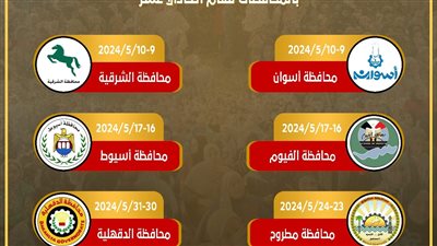 وزارة الشباب تبدأ المراجعات النهائية لطلاب المرحلتين الإعدادية والثانوية بأسوان والشرقية