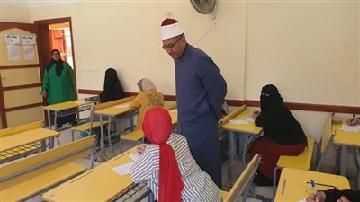 ختام إمتحانات النقل الثانوي والقراءات بمعاهد الغربية الأزهرية