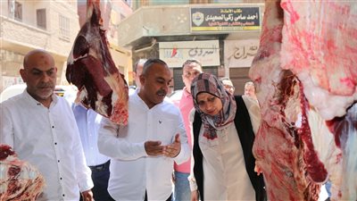 ضبط محل جزارة لاستخدامه خبز مدعم بالمنوفية 