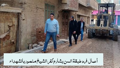 محافظ المنوفية يتابع تنفيذ مشروعات الخطة الاستثمارية بالشهداء 