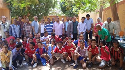 مدير تعليم قوص يفتتح فعاليات المشروع القومى لرفع كفاءة اللياقة البدنية 