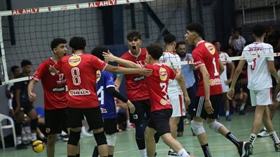 ناشئو طائرة الأهلي يفوز على الزمالك ببطولة الجمهورية