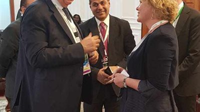 القصير يلتقي نائب رئيس الوزراء الكيني وعددًا من رؤساء المنظمات الدولية والإقليمية