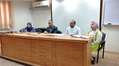 وكيل صحة البحيرة يترأس إجتماعًا لإدارتي المعامل ومراقبة الأغذية 