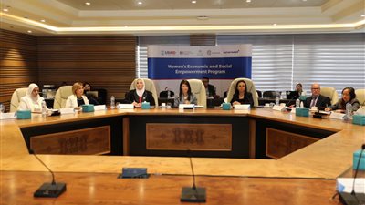  مايا مرسي تشارك في اجتماع اللجنة الاستشارية لبرنامج التمكين الاقتصادي والاجتماعي للمرأة