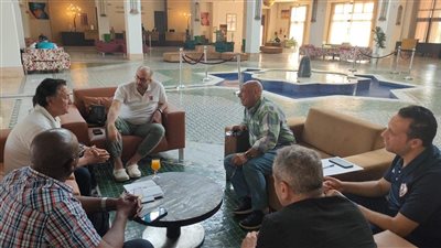 مراقب مباراة نهائي الكونفدرالية فى فندق الزمالك 