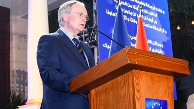 سفير الاتحاد الأوروبي بالقاهرة: ندعم استرتيجية التنمية ورؤية مصر 2030