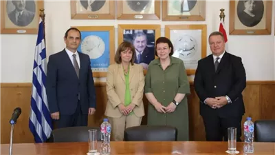 رئيسة اليونان تزور الجمعية اليونانية ودار المسنين خلال زيارتها للإسكندرية