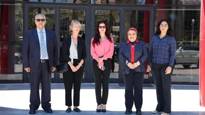 قنصل فرنسا تزور مقر الأكاديمية العربية للعلوم والتكنولوجيا والنقل البحري بأبي قير