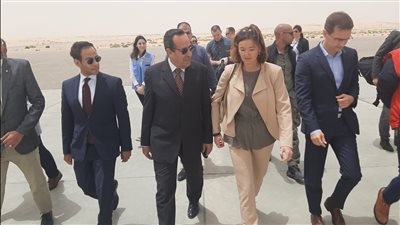 محافظ شمال سيناء يستقبل نائبة رئيس وزراء سلوفينيا 