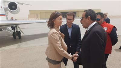 محافظ شمال سيناء يستقبل نائبة رئيس الوزراء ووزيرة خارجية سلوفينيا