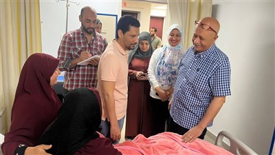 جولة تفقدية لوكيل صحة الفيوم بمستشفى طامية