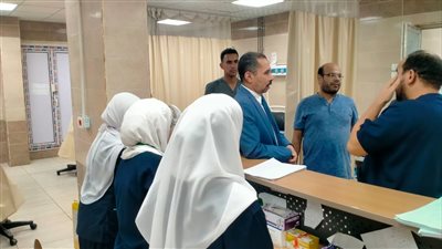 وكيل صحة سوهاج يتفقد المستشفى العام ويوجه بتخصيص وحدة حروق متكاملة 