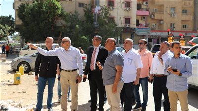 نائب رئيس المجتمعات العمرانية يقوم بزيارة مفاجئة لمدينتي 6 أكتوبر وحدائق أكتوبر