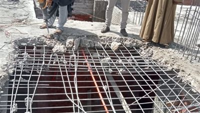 إزالة 8  حالات تعد على الأراضي الزراعية بأسيوط