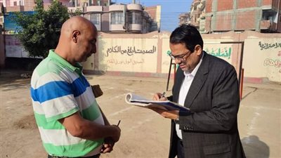 وكيل تعليم الغربية يتابع سير الامتحانات ببسيون وقطور